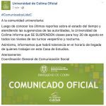 suspenden clases udec