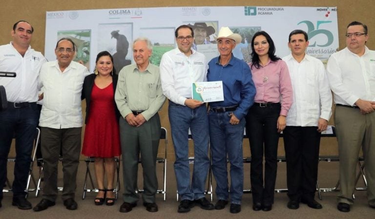Colima, entre las entidades con menos problemas agrarios