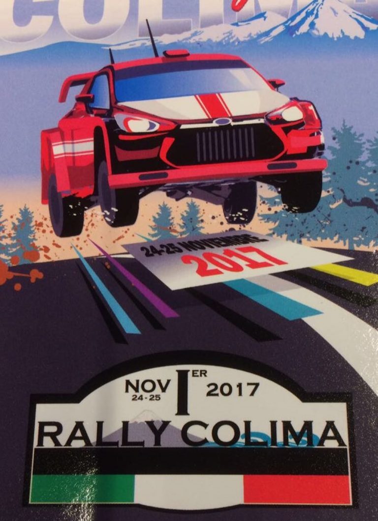 Colima, listo para Rally 2017
