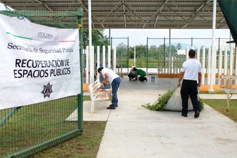 Arranca en Tecomán programa de “Recuperación de Espacios Públicos”