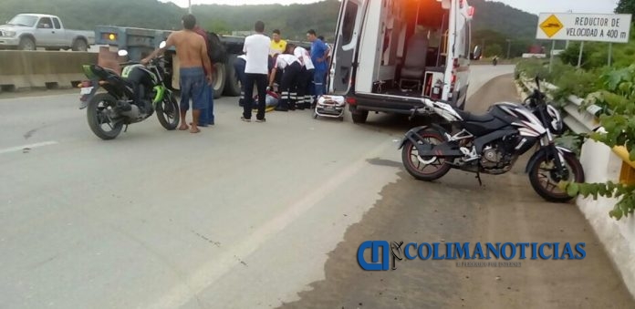 motociclista accidentado