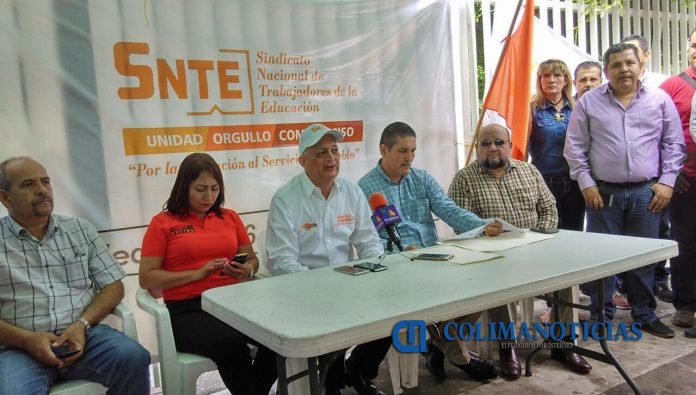 snte rueda de prensa quincenas