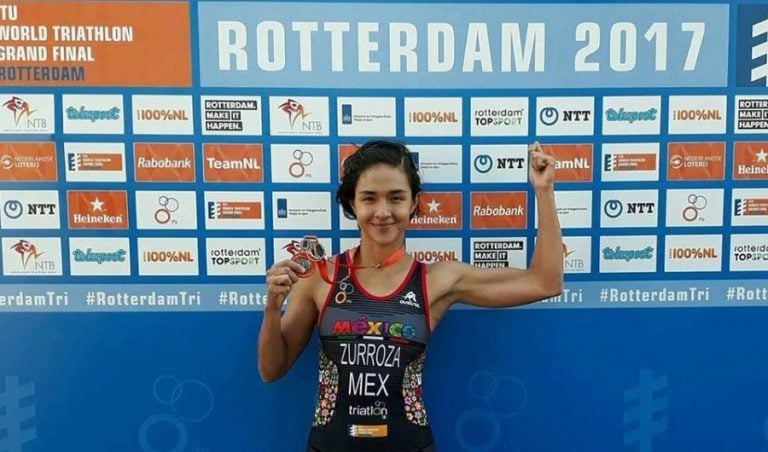 Carmen Zurroza triatleta de altos vuelos