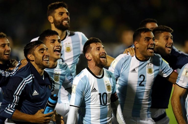 Messi lleva de la mano a Argentina a Rusia 2018