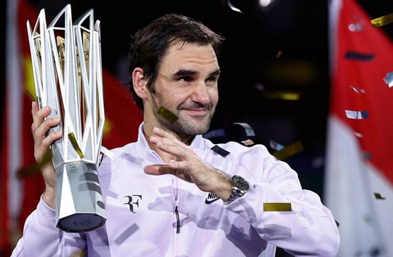 Federer arrolla a Nadal; gana el Masters de Shanghái