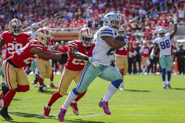 Elliott comanda paliza de Dallas sobre San Francisco