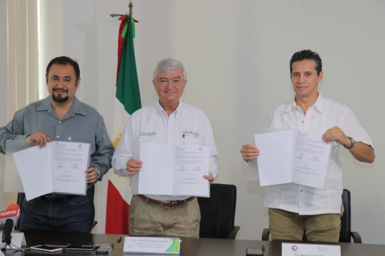 CANACINTRA y AMIC firman convenio para apoyar economía de Colima