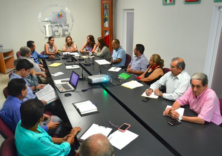 Coordina IEE trabajos con los Consejos Municipales  Electorales para elecciones de Diputados y Ayuntamientos