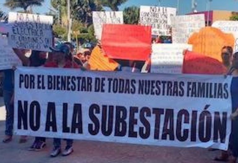 No quieren obras compensatorias en Lomas del Valle a cambio de la subestación de la CFE