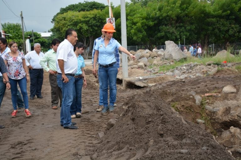 Construyen colector pluvial en Villas Providencia
