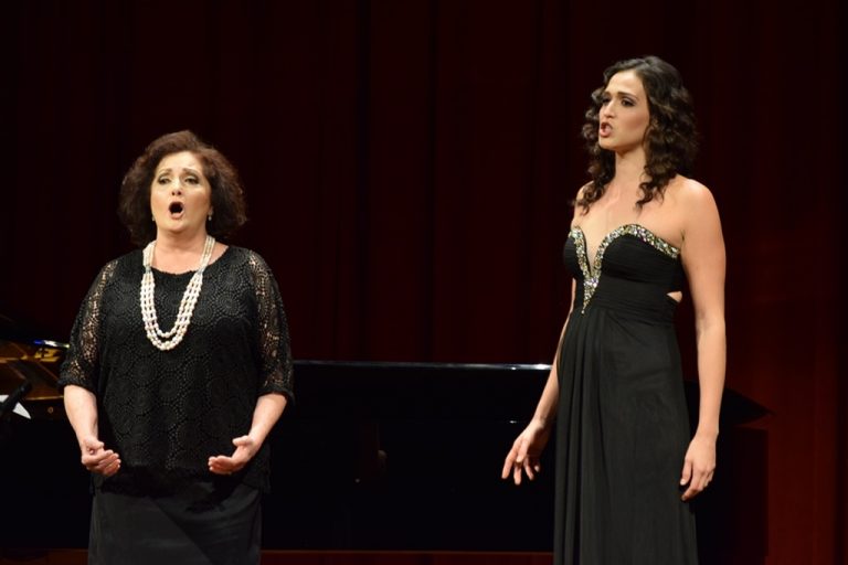 Tres voces de la Ópera unieron su talento en el Teatro Hidalgo