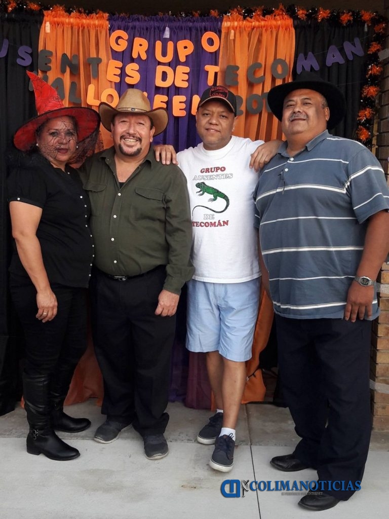 Migrantes tecomenses realizan con éxito la celebración del Día Muertos