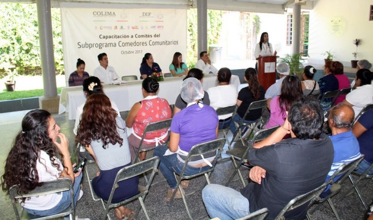 Inicia DIF Estatal capacitación a comités de Comedores Comunitarios