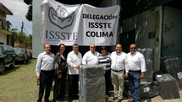 ISSSTE Colima dona material hospitalario a damnificados de Morelos