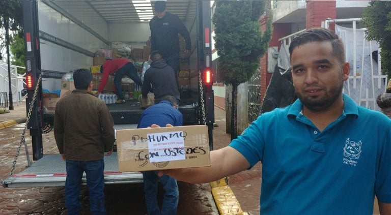 Pihuamo se solidariza con Ocuilan de Arteaga, Estado de México