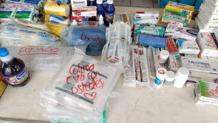 Municipio de Colima reúne 3 toneladas de ayuda para damnificados por los sismos