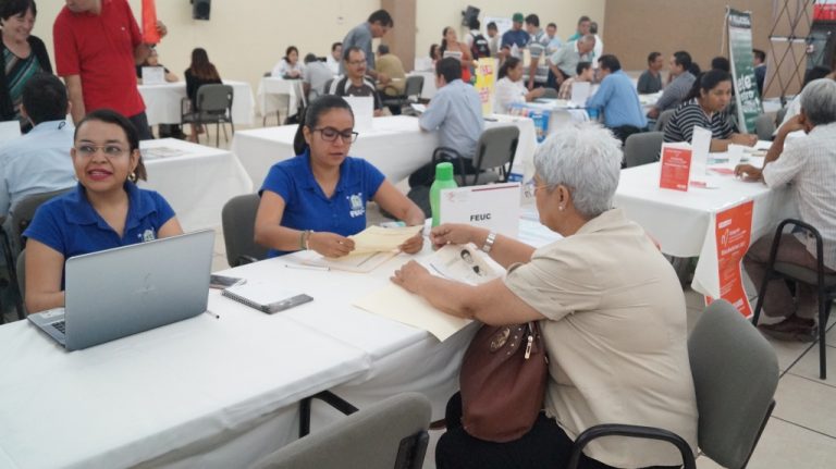 Realiza Gobierno del Estado 5ta. Feria de Empleo para Personas con Discapacidad y Adultos Mayores