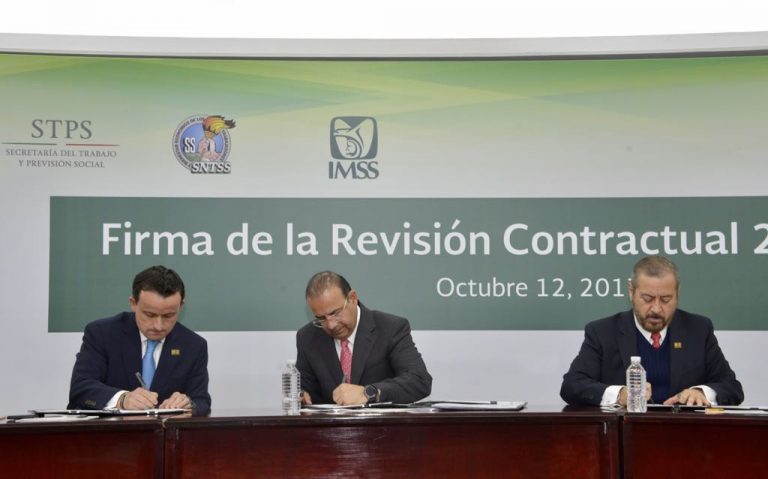 IMSS Y SNTSS establecen incremento salarial del 5.15 por ciento