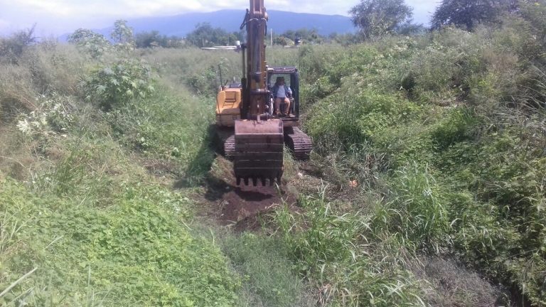 Realizan desazolve del dren de la colonia San José tras representar peligro