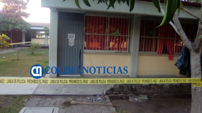 Reportan robo a una secundaria de la colonia Indeco en Tecomán