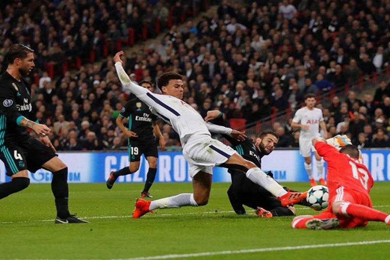 Real Madrid recibe duro castigo del Tottenham