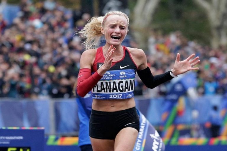 Atleta de EU gana el Maratón de NY