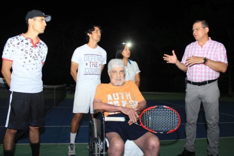 Inauguran Torneo de Tenis Jorge Jaik Ceballos
