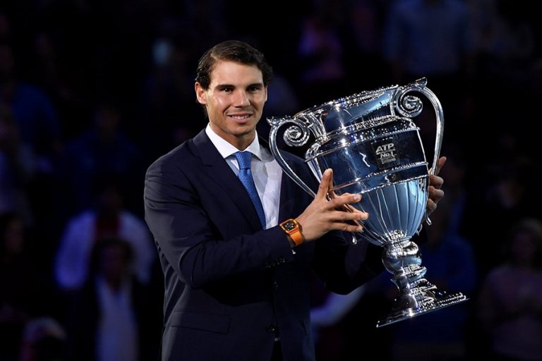 Rafael Nadal es distinguido como el mejor tenista del año