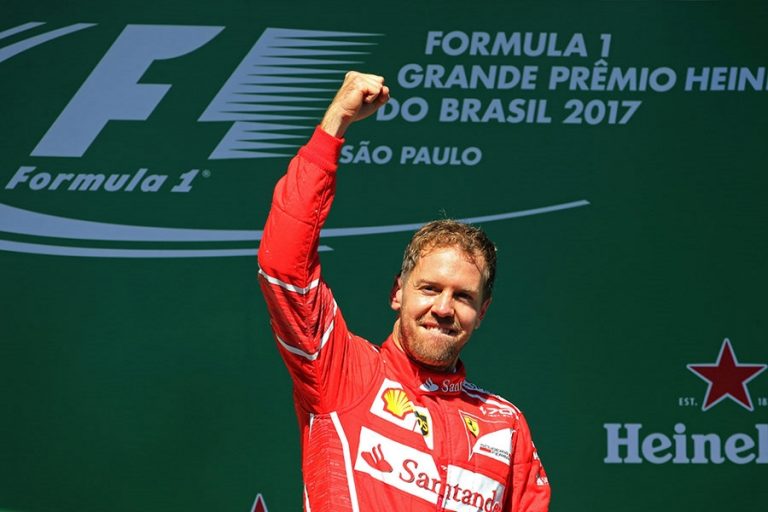 Vettel gana el GP de Brasil; ‘Checo’ suma dos puntos