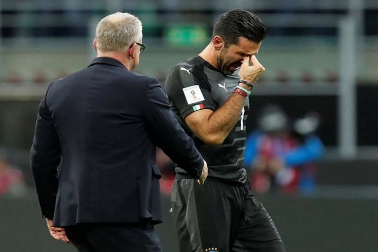 Llora Buffon por perder su cita con la historia y dice adiós