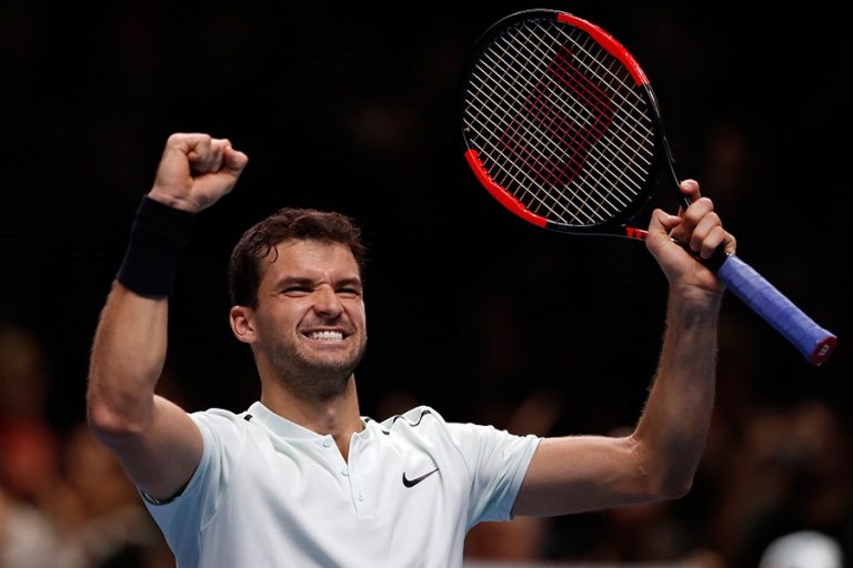 Dimitrov avanza a semifinales de la Copa Masters