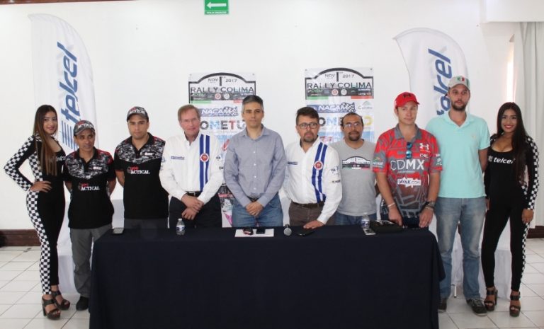 Afinan motores para inicio del Rally Colima