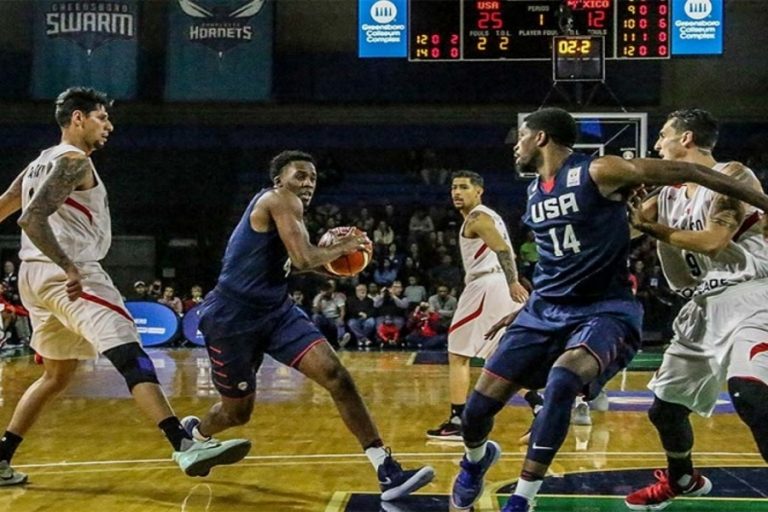 Tri de Basquet cae por paliza ante Estados Unidos