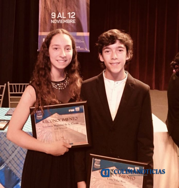 Alumnos del IUBA Luciana Muraira de la Garza y Luis Villa Roa