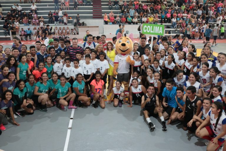 Inaugura Incode Campeonato Nacional Copa Colima de Voleibol en la Feria