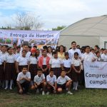 DIF TECOMAN entrega de huertos