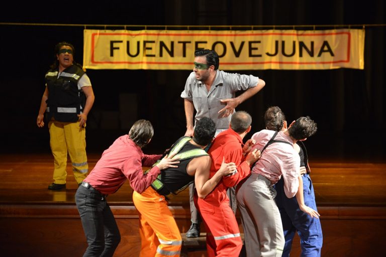 Fuenteovejuna se presentó en Teatro Hidalgo y Piedra Lisa
