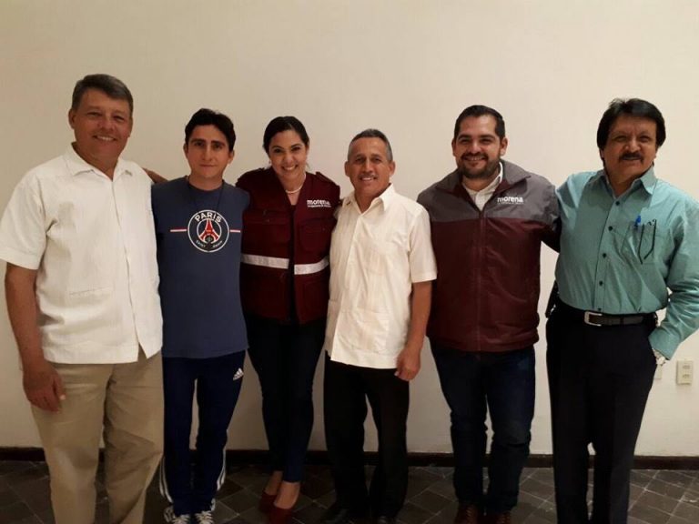 Designan a Indira Vizcaíno y a Joel Padilla como coordinadores de la alianza PT-Morena en Colima