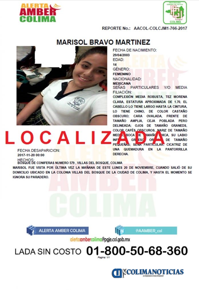 MARISOL LOCALIZADA