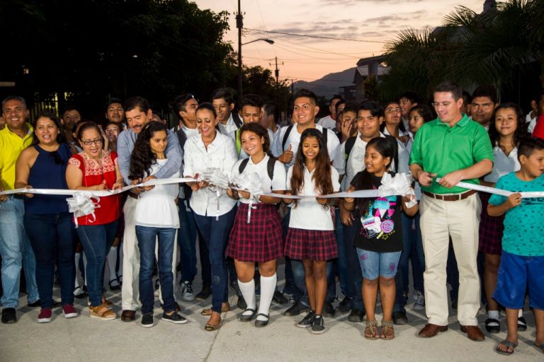 Entrega en Miramar Gaby Benavides, obras por más de 1.8 mdp