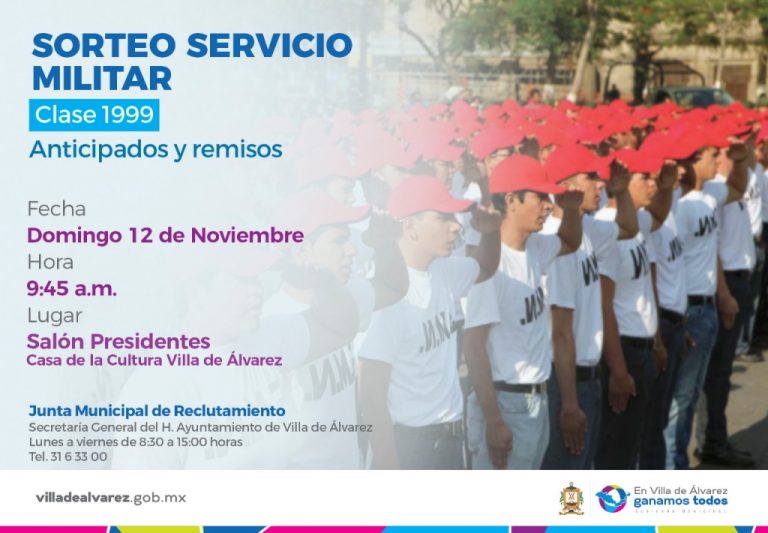 Este domingo, sorteo del Servicio Militar Nacional en La Villa