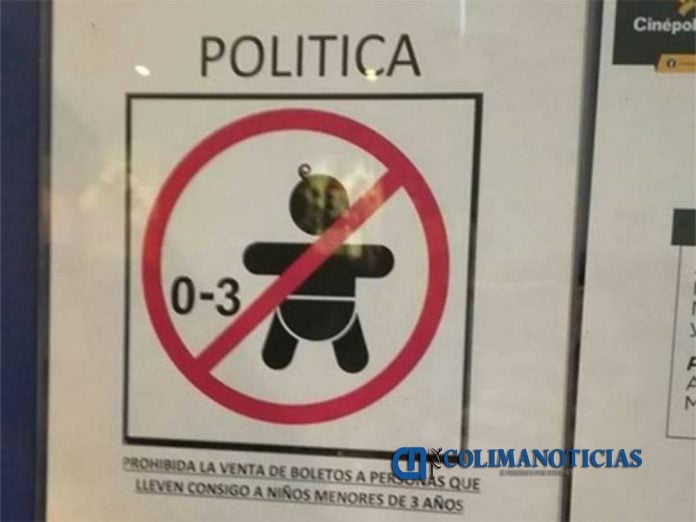 cinepolis prohibe entrada de menores