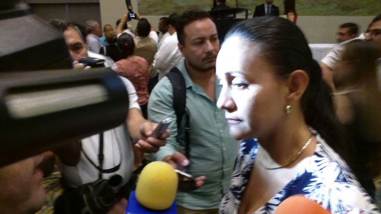 Gaby Benavides prevé que túnel ferroviario esté listo a finales de 2018