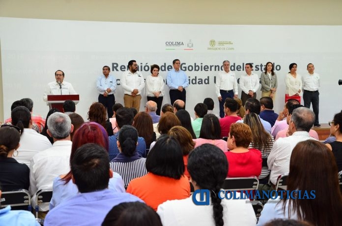 Salutación al gobernador del estado