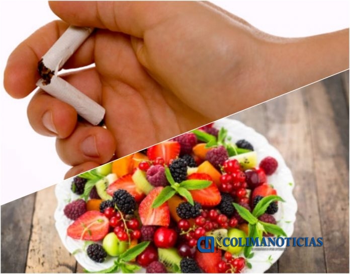dejar de fumar frutas