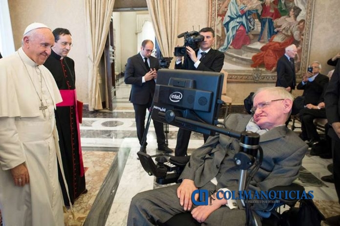 Stephen Hawking y el papa