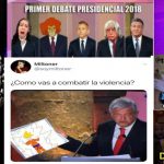 debate collage