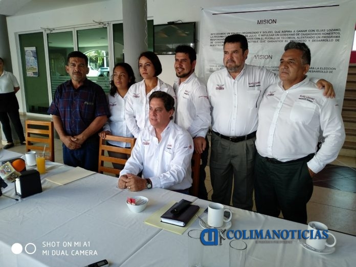 elias lozano rueda de prensa