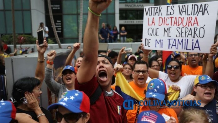 protesta en venezuela