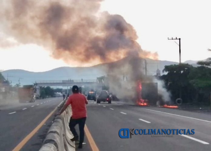 Camioneta Incendiada